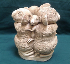 Vtg Frederick Cooper KOALA BEARS Sculpted Resin Box with Sculpted Top picture
