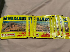 panini dinosaur stickers unopened packs 1980’s picture