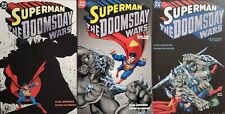 Superman The Doomsday Wars #1 2 3 DC Comic Book Set 1998 KEY Jurgens Rapmund picture