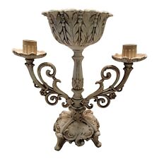 Vintage Large Ornate Shabby Chic Candelabra GMI 1039  picture