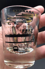 Vintage- Minneapolis Minnesota Shot Glass  With Gold Lettering& Scenes- nice picture
