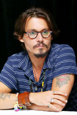 JOHNNY DEPP 24X36 POSTER WITH GLASSES AND TATTOO'S picture