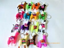 WHOLESALE LOT 100 LLAMAS KEY CHAINS RINGS   FROM  PERU ITEM IN USA picture