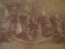 Pre Civil War 1855 B/W Photography Arsenal Soldiers Found in Original Wood Frame picture