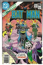 BATMAN #321 DC COMICS 1980 NEWSSTAND 8.5/VF+ CGC IT picture