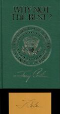 Jimmy Carter Autographed Book dated 1977 - Why Not the Best? - Published While C picture