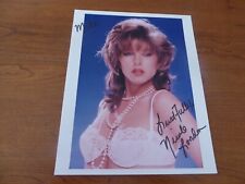 LEGENDARY 90'S ADULT STAR NICOLE LONDON AUTHENTIC AUTOGRAPHED SEXY COLOR PHOTO picture