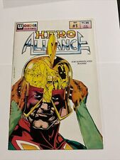 Vintage HERO ALLIANCE #1 VF-NM HIGH GRADE 1987 Wonder Comics COMBINED SHIPPING picture