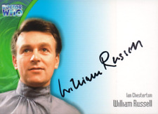 2002 Strictly Ink Doctor Who AU7 William Russell (Ian Chesterton) Autograph Card picture
