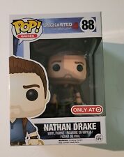 Funko POP Nathan Drake Brown Shirt Variant Uncharted Target Exclusive 88 picture