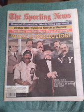 Feb 11, 1985 The Sporting News Yankees Collection Steinbrenner/Berra/Henderson picture