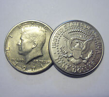 New Expanded Shell Magic Trick US Half Dollar Coin Tail Tails + Real Half Dollar picture