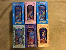 Walt Disney Collector Series Cups Glasses Burger King Lot Of 6 Vintage 1994 picture