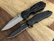 Kershaw SELECT FIRE Knife 1920 G+G Hawk Design/Kershaw Kuro 1835TBLKST (Lot Of 2 picture