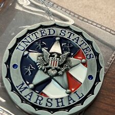 United States Marshal USMS  Challenge Coin Silver picture