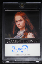 2014 Game of Thrones Season 3 AUTO AUTOGRAPH SOPHIE TURNER  SANSA STARK picture