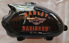 Rare Vintage Harley Davidson Small Hog Gas Tank Design Piggy Bank New (No Box) picture