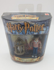 Vintage 2001 Mattel Magical Minis Harry Potter Figure With Hedwig And Wand NIB picture