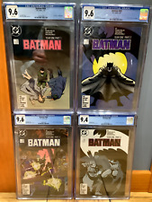 BATMAN 404 (9.6), 405 (9.6), 406 (9.6), 407 (9.4) CGC - Year One -  Complete set picture