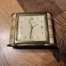 super art deco 8 days Mechanical Alarm Clock RARE Phinney and walker **parts** picture