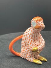 Herend Figurine. Monkey Sitting. Very cute. picture