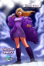 Female Force: Taylor Swift comic book bio 2023 SWIFTIES NEW in hands RARE ERAS picture