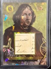 1/1 Nicolaus Copernicus - Famous Astronomer - Very Rare Handwritten Relic Card picture