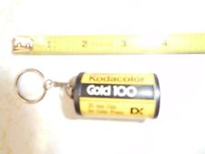 Vintage Kodacolor Gold 100 35 MM Film Roll with Pull Out Note Sheet KeyChain picture