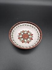 Vintage Austrian Gmunden Hand Painted Pottery Trinket Dish picture