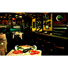 Postcard Illinois Chicago Drake Hotel The Cape Cod Room Restaurant Chrome Era picture