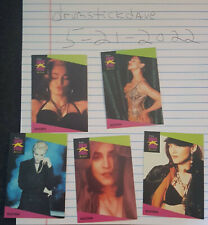 MADONNA. 1991 complete trading card set (5 cards) Very good condition picture