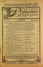Popular Magazine Pulp Jan 20 1921 Vol. 59 #1 FR picture