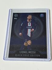 2022-23 Topps UEFA Match Attax Lionel Messi Black Edge picture