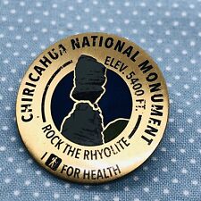 Chiricahua National Monument Rock the Rhyolite for Health Lapel Pin picture