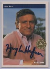 HUGH HEFNER signed 1992 Star Pics signed card CERTIFIED auto AUTOGRAPH Playboy picture