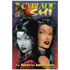 Cyblade/Shi: The Battle for Independents #1 Silvestri cover in NM. [g} picture