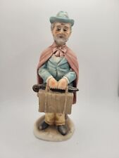 VTG Norleans Japan Old Man with Luggage & Umbrella Hand Painted Figurine picture