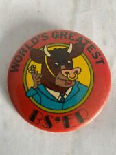 Vintage Worlds Greatest BS’ER Pinback Pin Button picture