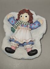 Raggedy Ann Making snow angel figure “There’s No Other Angel Like You” Numbered picture