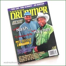 MODERN DRUMMER - Jan 1997 - LEWIS NASH & ROY HAYNES + Ted Parsons of Prong picture