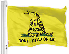 G128 - Gadsden Dont Tread on Me Tea Party 3x5 FT Printed Flag 150D Polyester picture