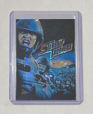 Starship Troopers Limited Artist Signed “Everyone Fights” Refractor Card 1/1 picture