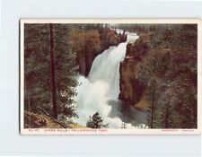 Postcard Upper Falls Yellowstone Park Wyoming USA picture