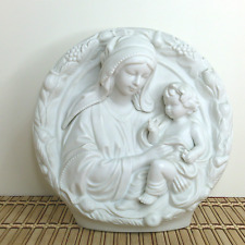Mary, Madonna Mother and Child Religious Music Box Schmid 1988 picture