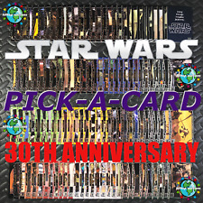 TOPPS 2007 STAR WARS 30th ANNIVERSARY PICK-A-CARD BASE TRADING CARDS #1-120 RARE picture