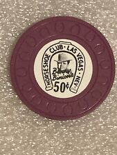 Benny Binion's Horseshoe Club Las Vegas NV 50 Fifty Cent Poker Casino Chip Token picture