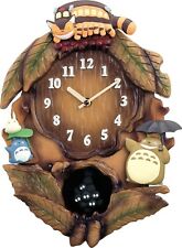 My Neighbor Totoro Wall Clock Studio Ghibli Rhythm CITIZEN M837N 4MJ837MN06 F/S picture