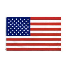 3' x 5' FT USA US U.S. American Flag Polyester Stars Brass Grommets picture