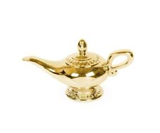 Disney  Aladdin's Magic  Lamp Bank  Metalic Gold Ceramic  picture
