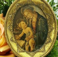 Madonna and Child Italy Botticelli Miniature Art 70s Florentine GB Florence 4